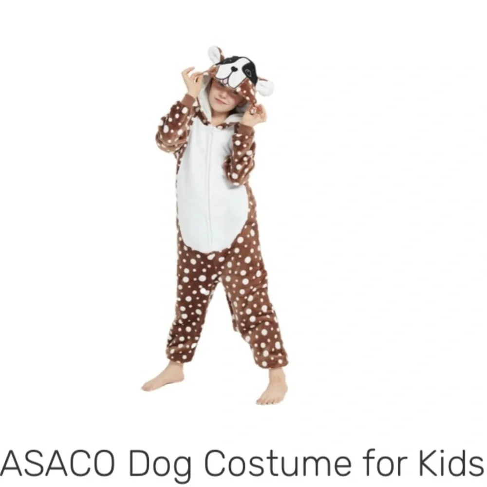 Brown‎ and White Polka Dot Onesie